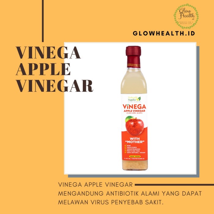 

Jual Vinega Apple Vinegar / Cuka Apel (500Ml)