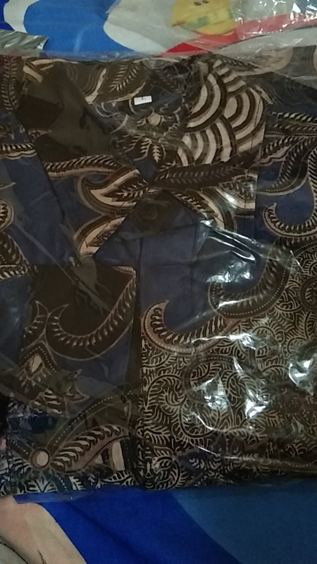 Baju Batik Pria Slimfit Big Size M L Xl Xxl Atasan Kemeja Batik Lengan Panjang Original