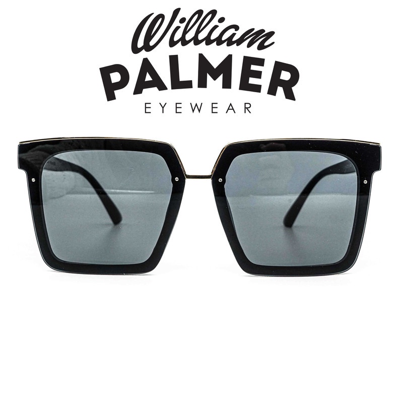 William Palmer Kacamata Pria Wanita Sunglass 3128  Black