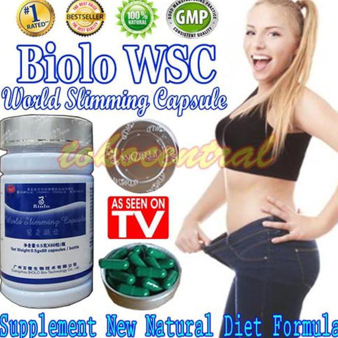 Super Obat Diet Pelangsing Biolo Wootekh Biolo Wsc Resmi Biolo Wsc 100% Asli Sale