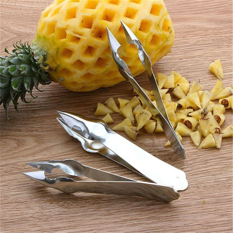 PENCABUT MATA NENAS PINSET CABUT MATA NENAS PENJEPIT MATA NENAS CAPITAN EYE PINEAPPLE SKIN FRUIT SLICER STAINLESS STELL PINSET BUAH ALAT PENCABUT MATA NENAS