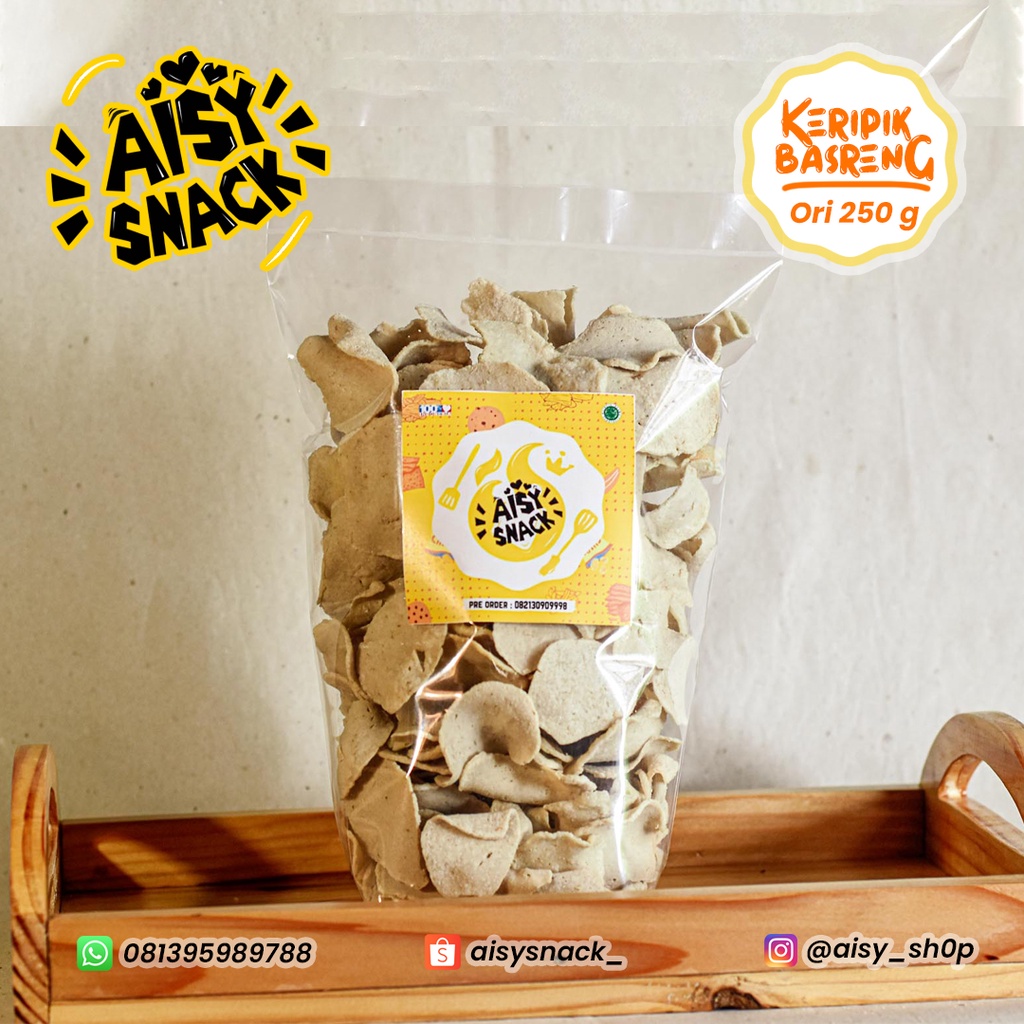 

Kripik Basreng Original 250g