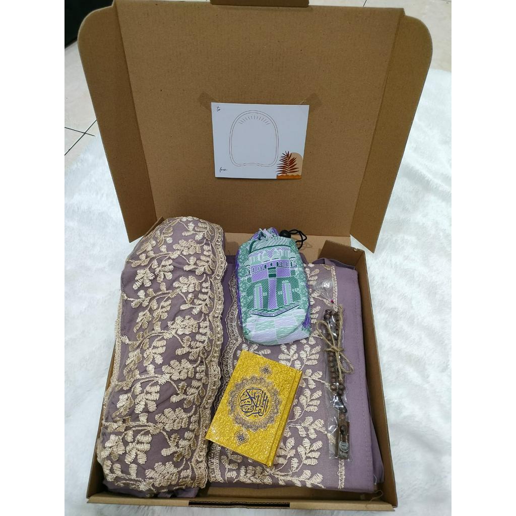 TOKO FLAM HAMPERS MUKENA SHIREN RENDA KATUN DEWASA