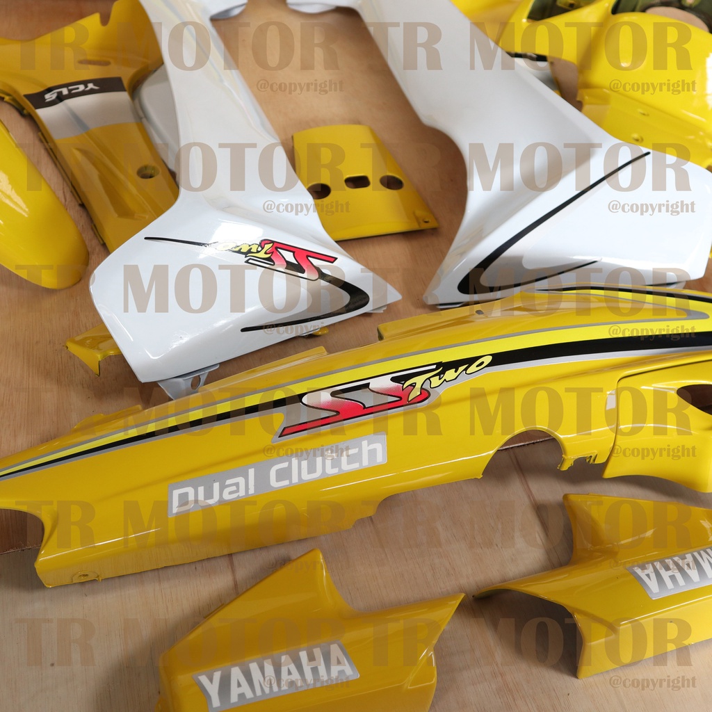 Cover Body Fizr F1zr SS Two Kuning Full Set Halus Cover Bodi Yamaha Fiz r