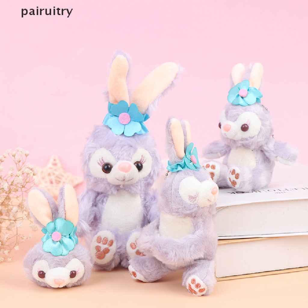 Prt Mainan Boneka Stuffed Plush Kelinci Stella Lou Disney Warna Ungu PRT