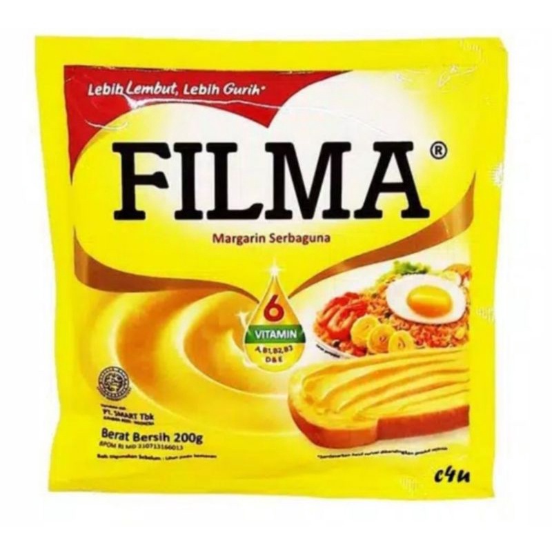 Grosir Filma Margarine 200 gr