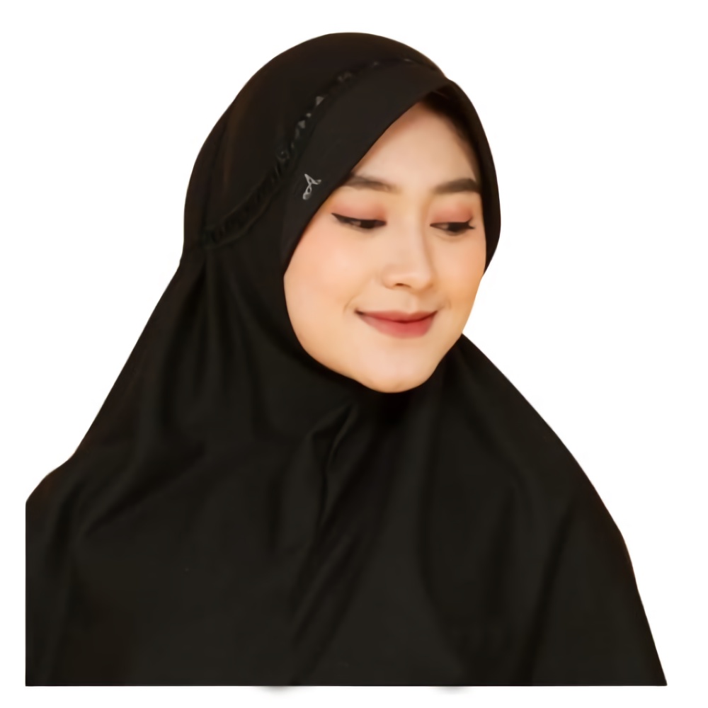 Kerudung Sekolah Serut Atas Size L,XL Hijab Anak Sekolah SD, SMP, SMA Jilbab Sekolah Pasar Hija'b