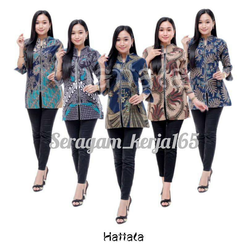 Atasan Batik Seragam Kerja165 SERAGAM KERJA Seragam Kantor