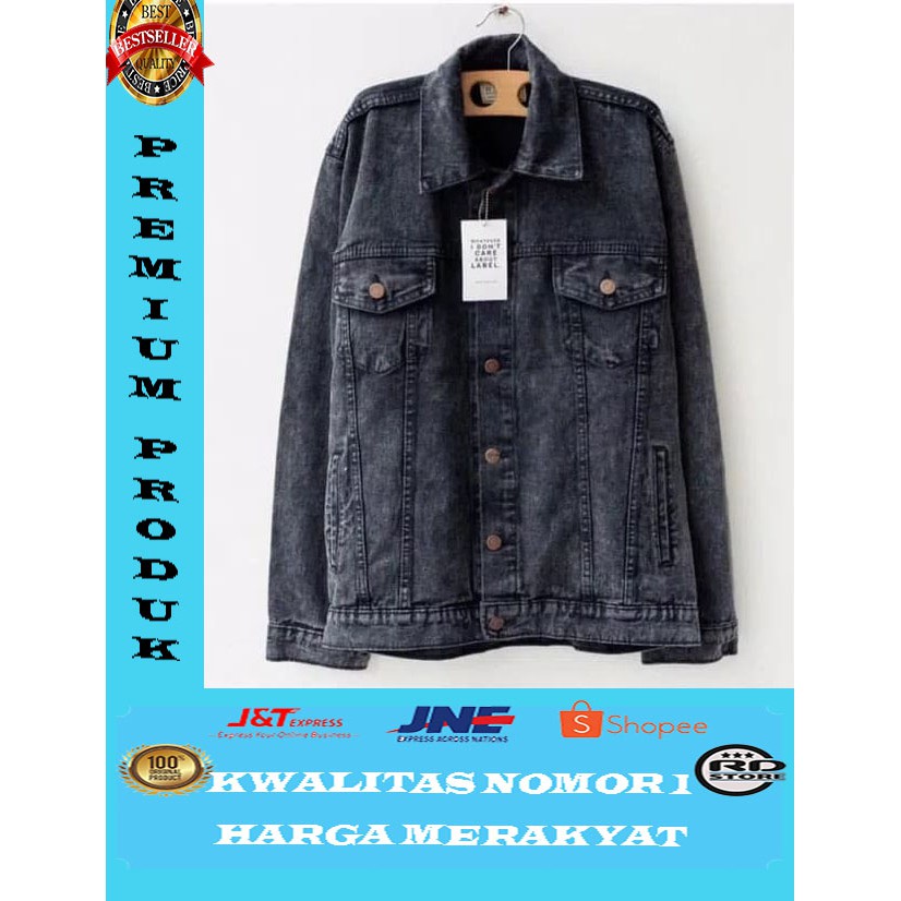 JAKET PRIA KEREN / JAKET PREMIUM MURAH JAKET LEVIS DENIM SOBEK