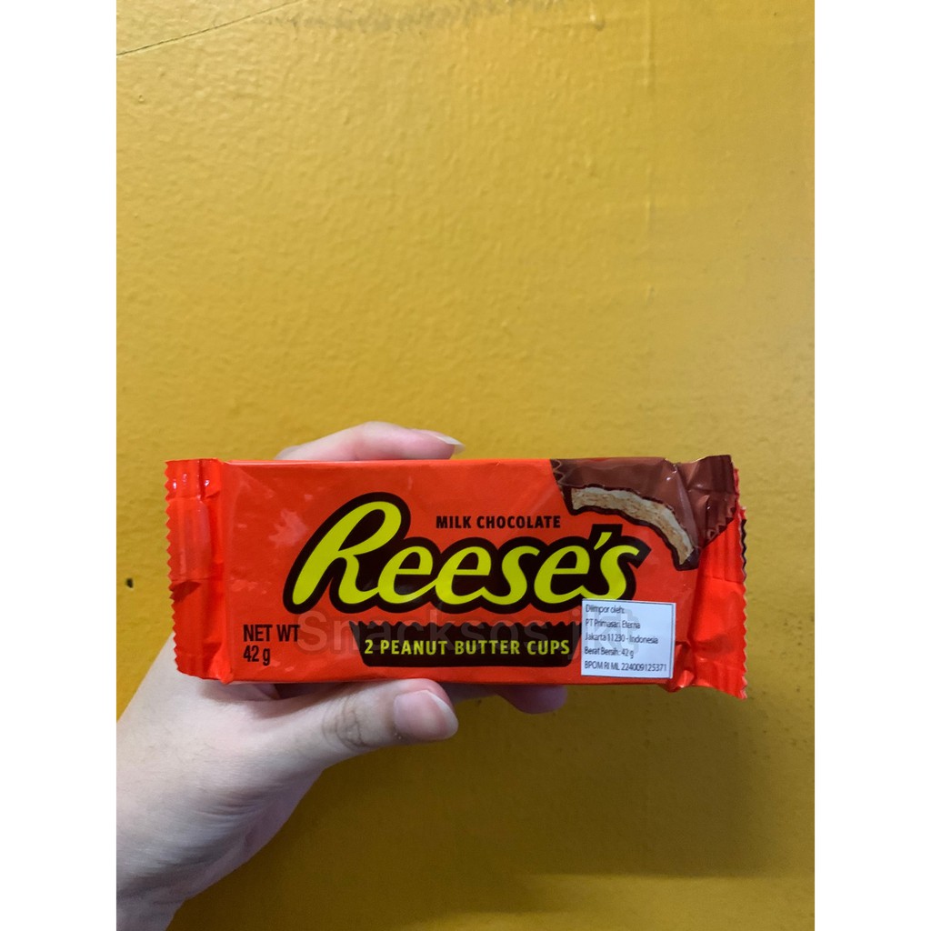 

REESE’S MILK CHOCOLATE 2 PEANUT BUTTER CUPS - REESES COKLAT