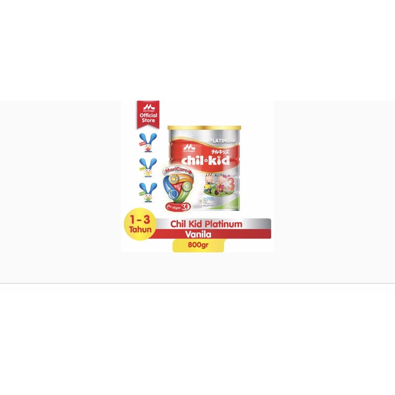 

morinaga chil-kid 3 platinum kaleng 800g