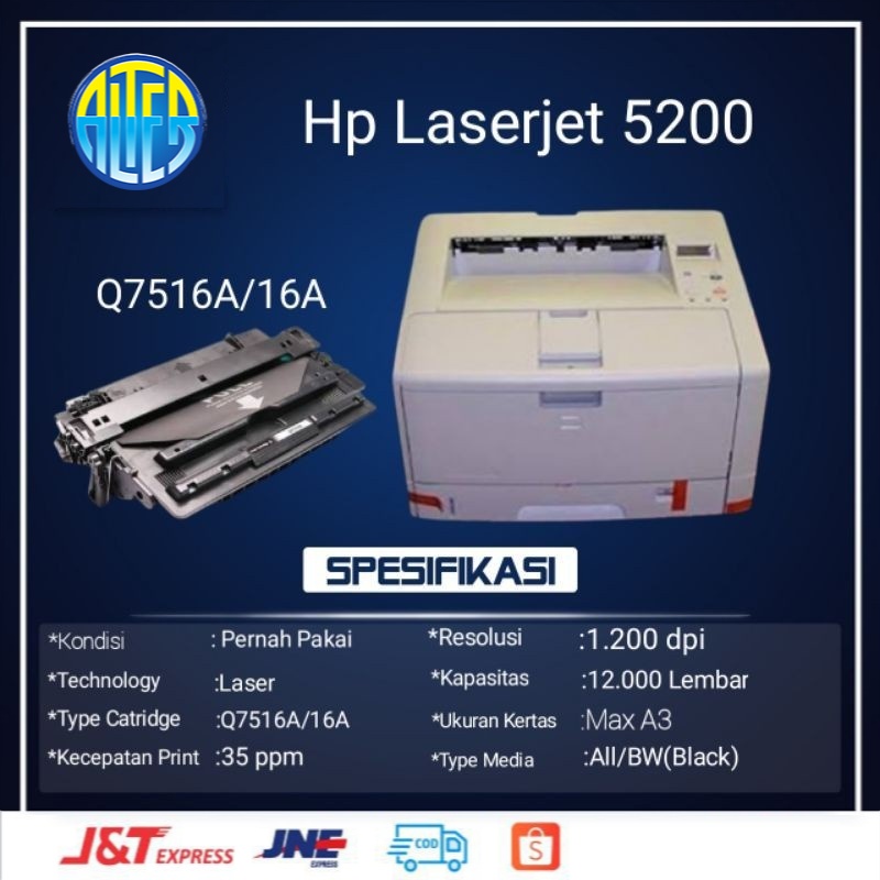Printer Hp Laserjet 5200 murah