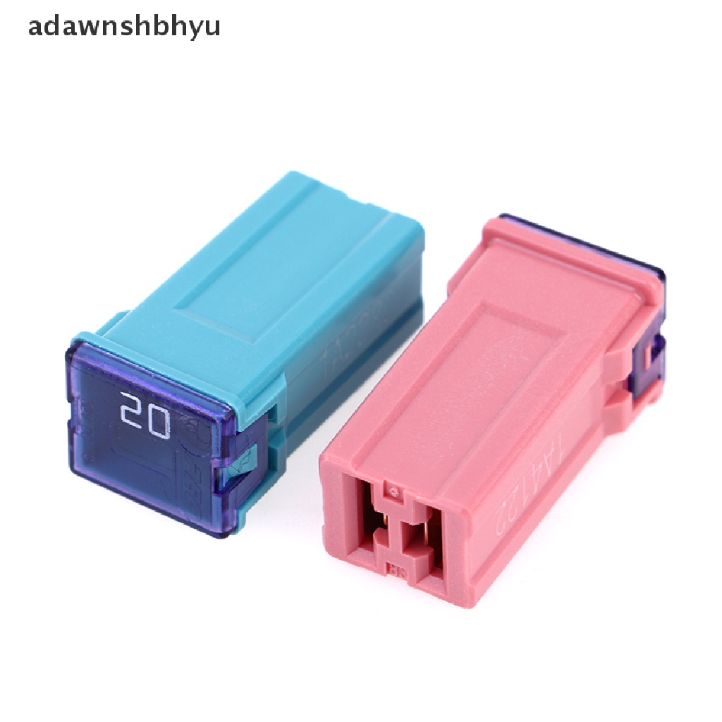 Adawnshbhyu Sekring Mini Square Fuse 32V 20A 25A 30A 40A 50A60A Sekring Mobil Otomotif Dengan Box Plastik