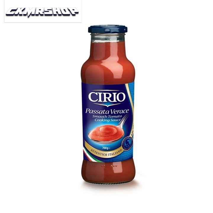 

Cirio Passata Verace Sieved Tomatoes 700gr