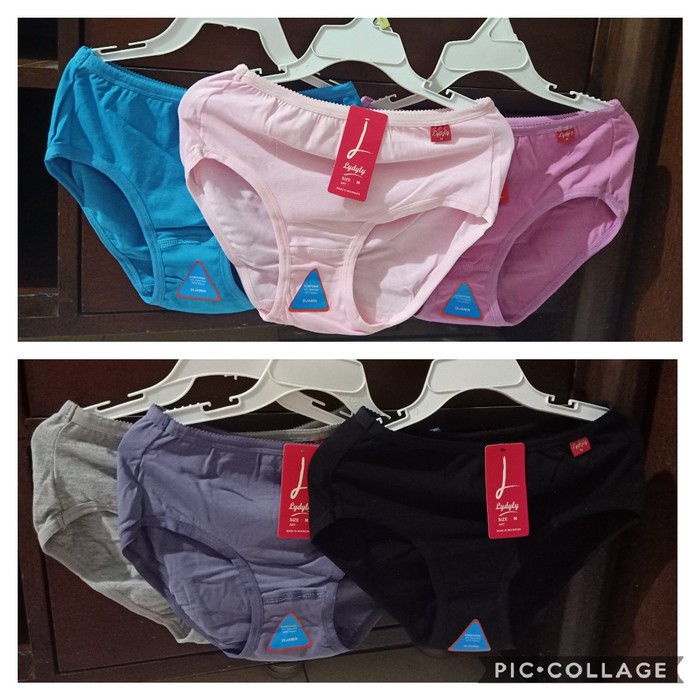 SET 6 Celana Dalam Wanita - CD LYDYLY - Pakaian Dalam - Underwear L011