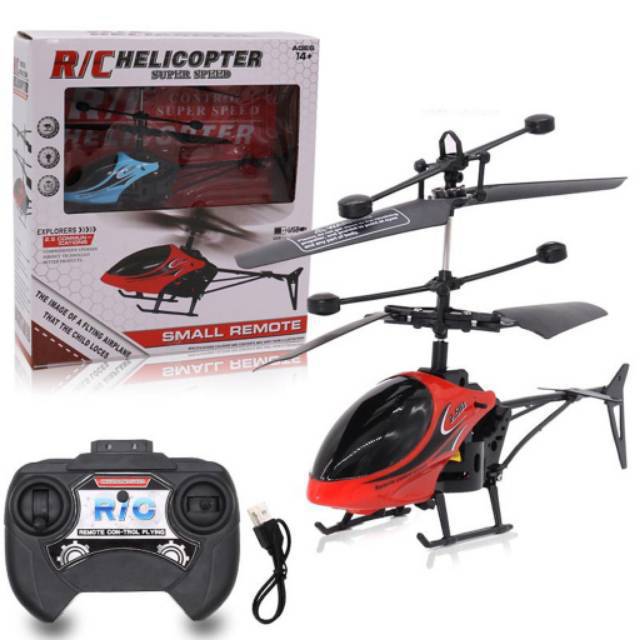 Bisa terbang mainan pesawat helikopter  remote  RC Remote  