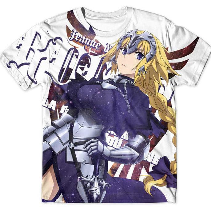 Ruler Jeanne Darc Fate/Apocrypha Anime Tshirt-Kaos-Baju .Aruansy.Olshop