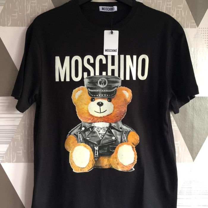 T-SHIRT MOSCHINO POLICE PREMIUM KAOS PRIA KAOS WANITA MOSCHINO MURAH