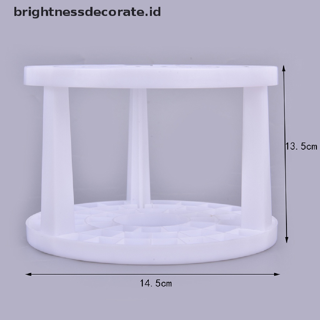 Stand Holder Kuas Lukis 49 Lubang Dapat Dilipat Untuk Seniman