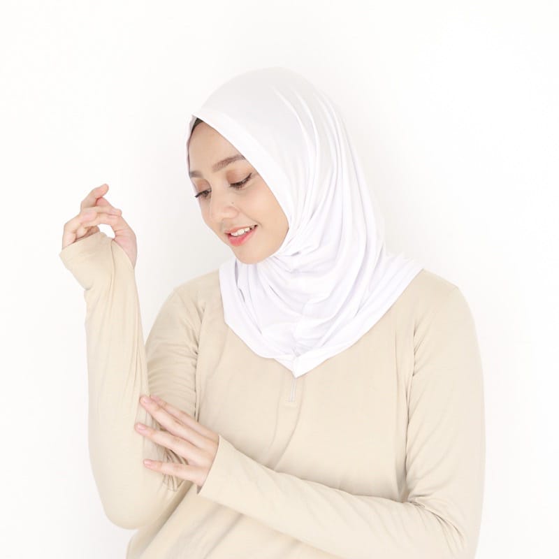 Zara Hijab Bergo Sport Jersey