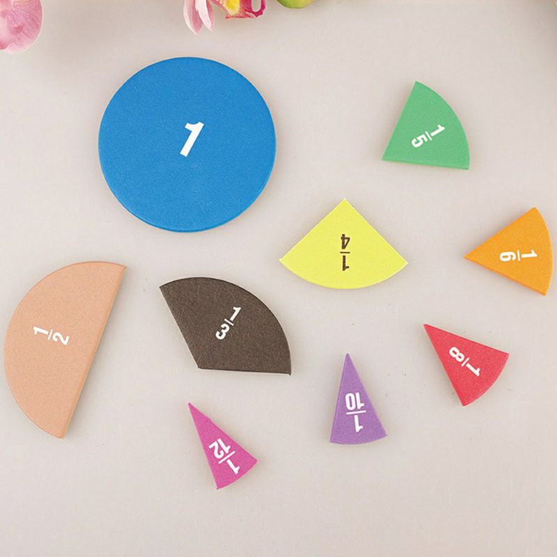 mainan edukasi anak belajar pecahan matematika