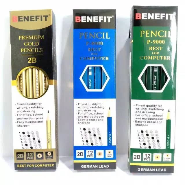 

Pensil 2B Benefit/Pensil Benefit Premium Silver Pencils 2B
