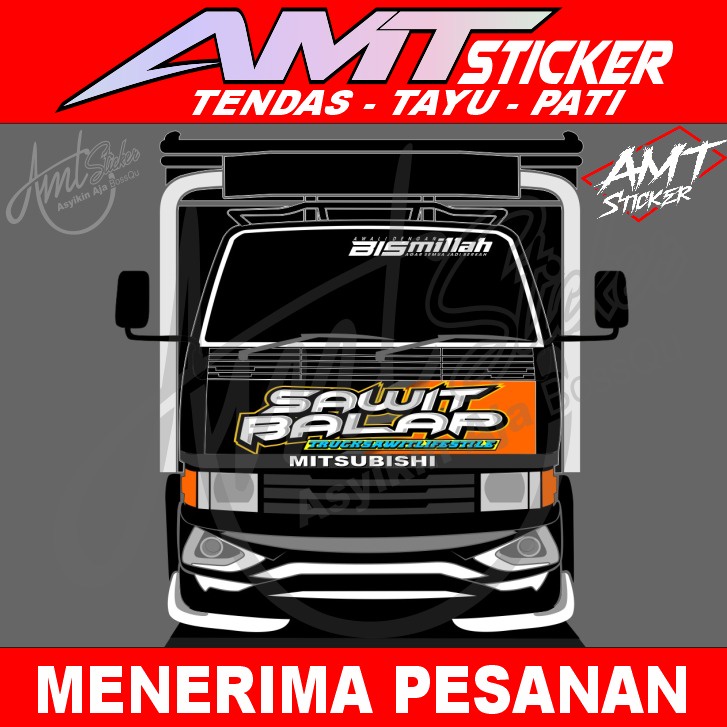 [TERBARU] STIKER DECAL BODY DEPAN RAGASA STIKER CUTTING KACA DEPAN ATAS TRUK STIKER DECAL TRUK STIKE
