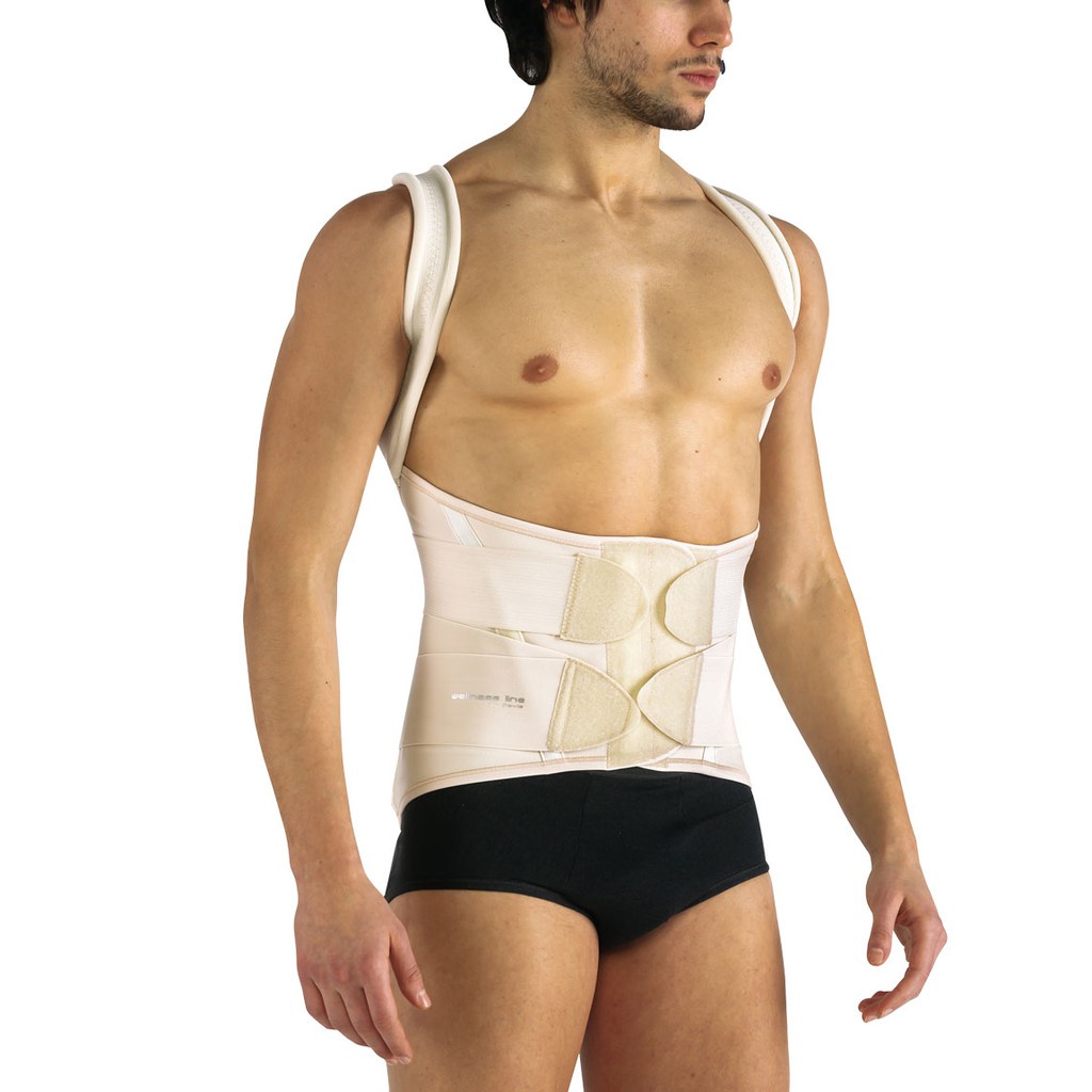 Pavis Dorsal-Lumbar-Sacral Corset With Shoulder Strap #555