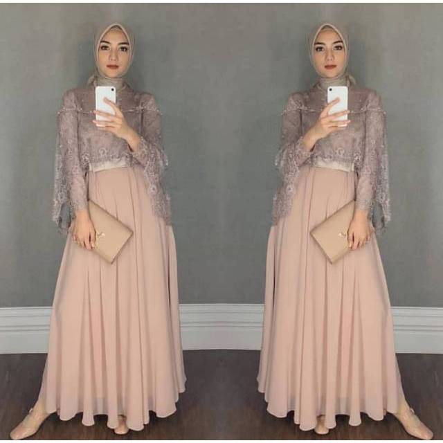 d4 - TERMURAH SALE Model Terbaru Gamis Wanita Maxi Chikita Seragam Wanita / Maxi Dress Terbaru Bahan