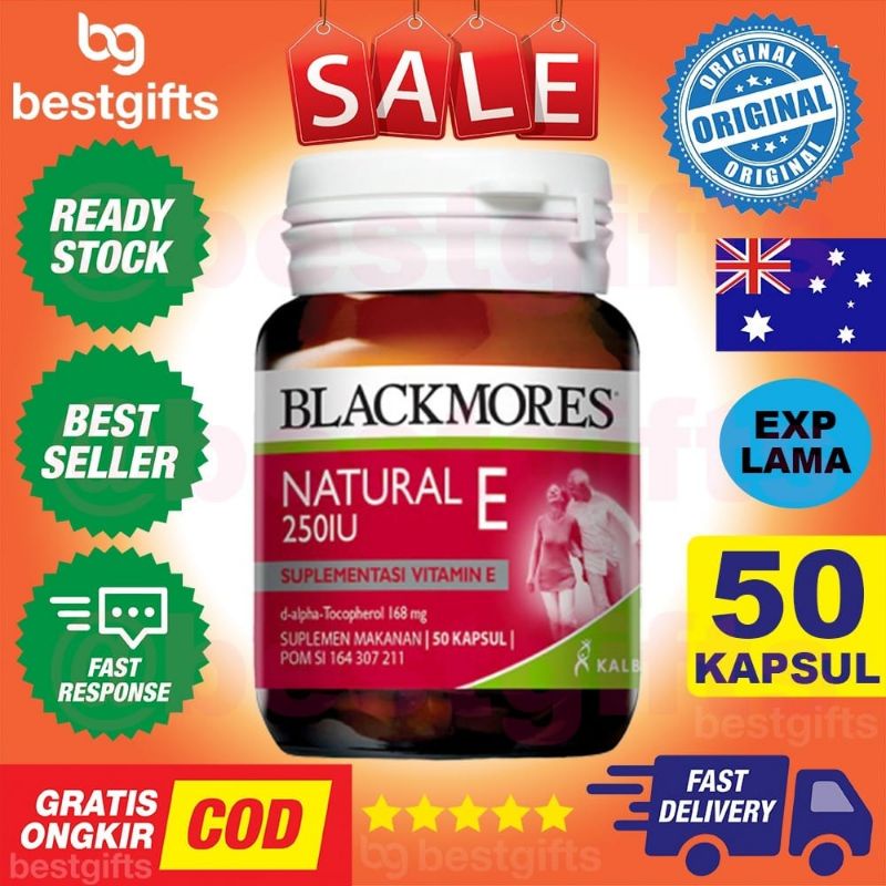 promo BLACKMORES NATURAL E 250IU