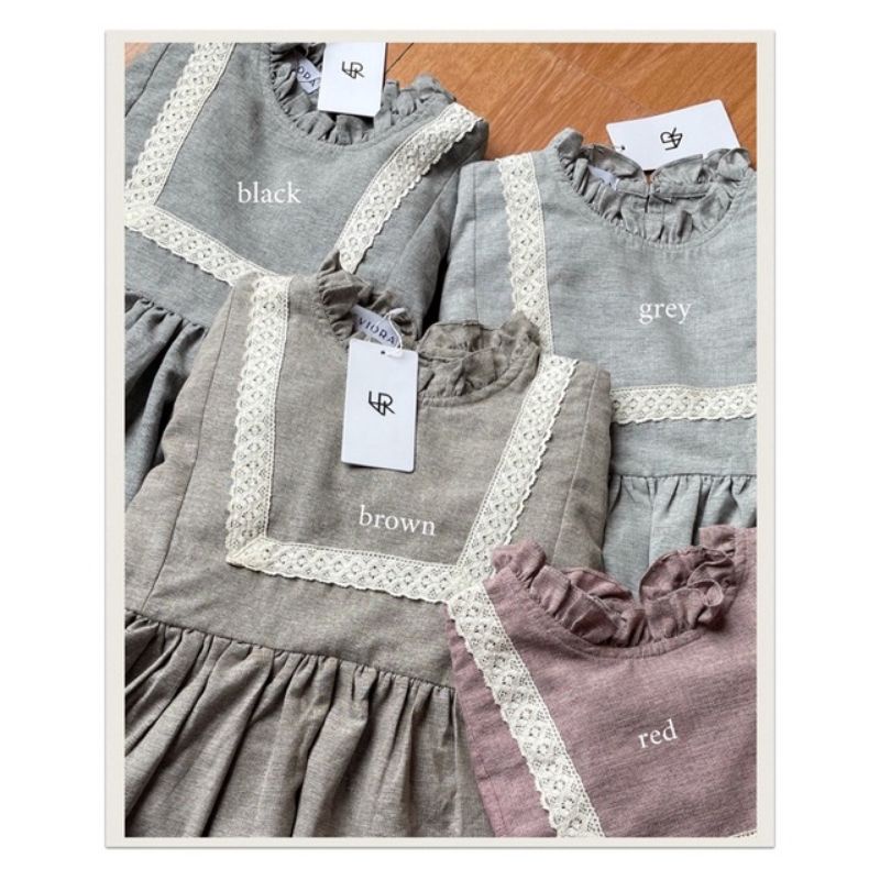 LEVIORA Alika Blouse Black - Grey