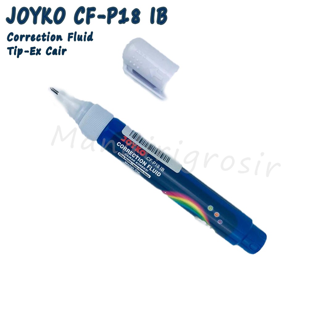 Tip-Ex Cair * Joyko * CF-P18 IB * Biru