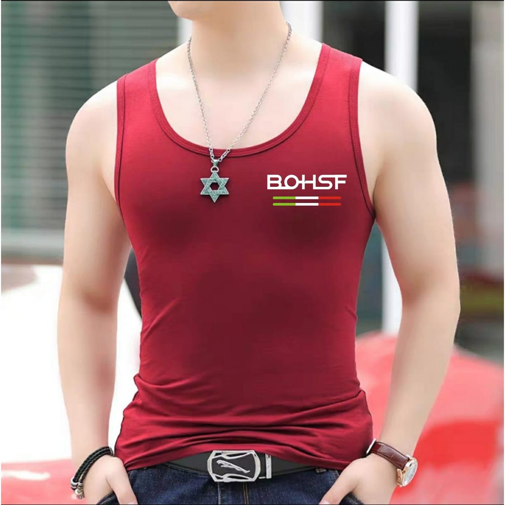 ALIPIO // Singlet BOSH / singlet cowok / singlet keren / kaos santai / kaos dalam