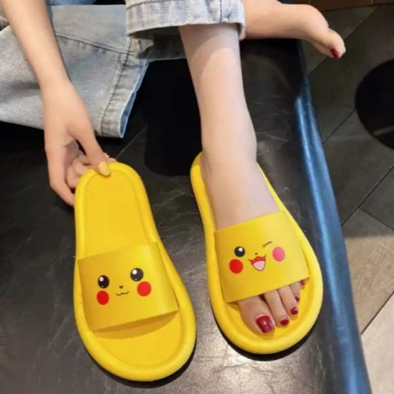 SANDAL WANITA KARAKTER PIKACHU MELIA