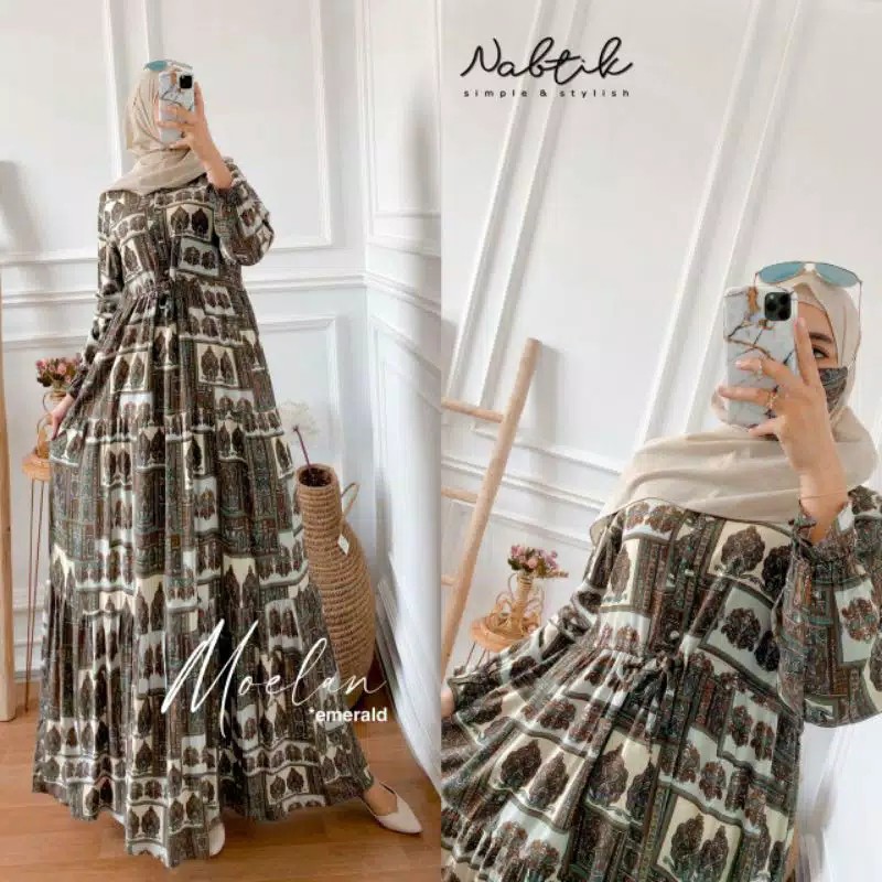 Gamis MOELAN dress ori by nabtik