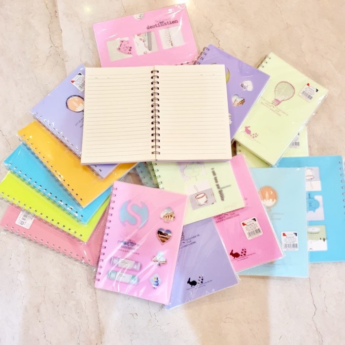 

Dijual Notes/ Buku Catatan A5 Lucu - Warna Terlaris