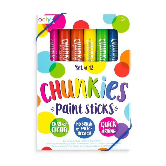 

Ooly - Chunkies Paint Sticks (set of 12) ---READY---