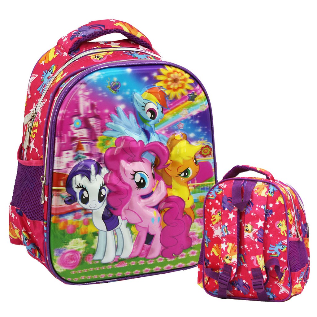  Tas  Anak Sekolah  Baru  Ransel TK Import My little Pony 