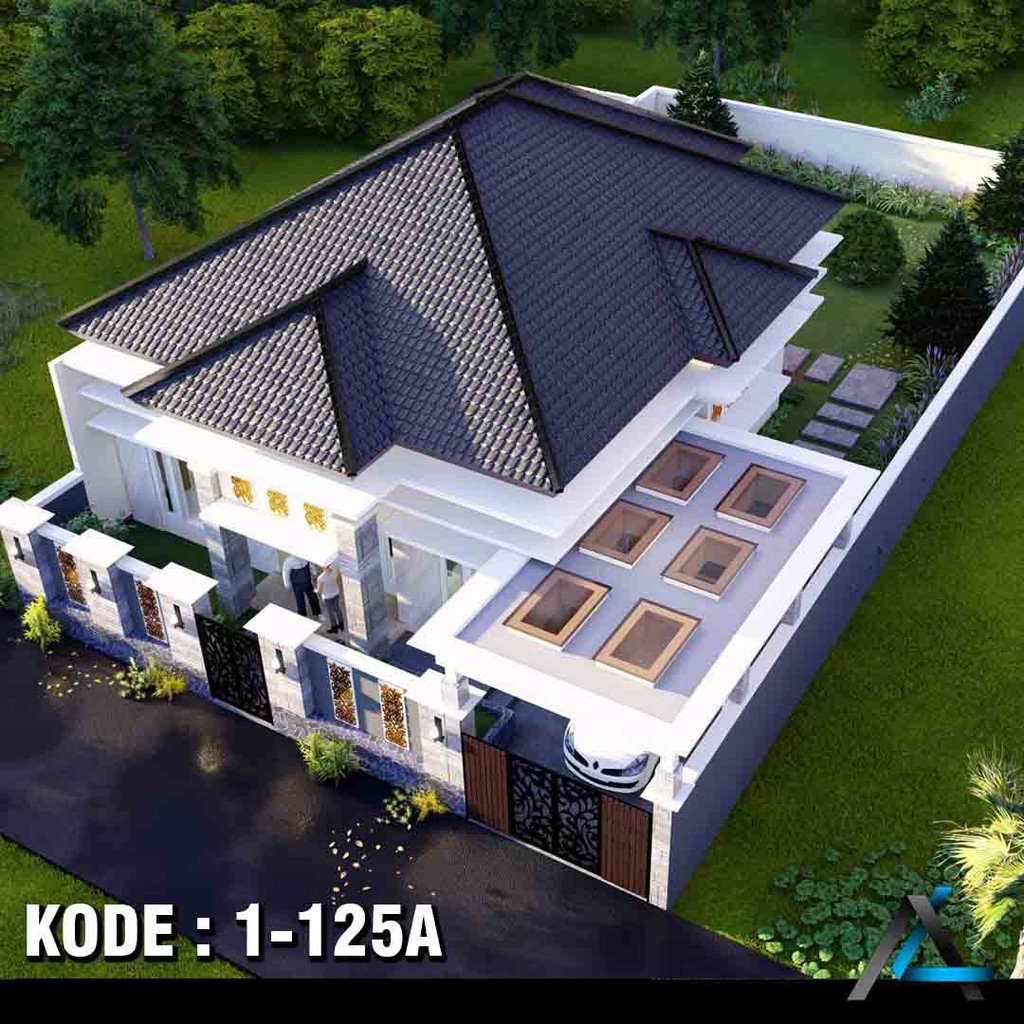 Jual DESAIN RUMAH UK 14 X 26 M KODE 1 125A 1 LANTAI ARSIKA DESAIN Indonesia Shopee Indonesia