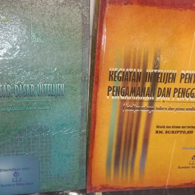 

PENGANTAR DASAR DASAR INTELIJEN BUKU 1 DAN 2 HC TERMURAH