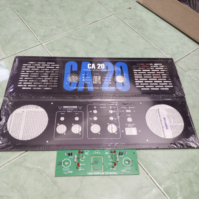 Plat panel ca 20+led panel depan box ca