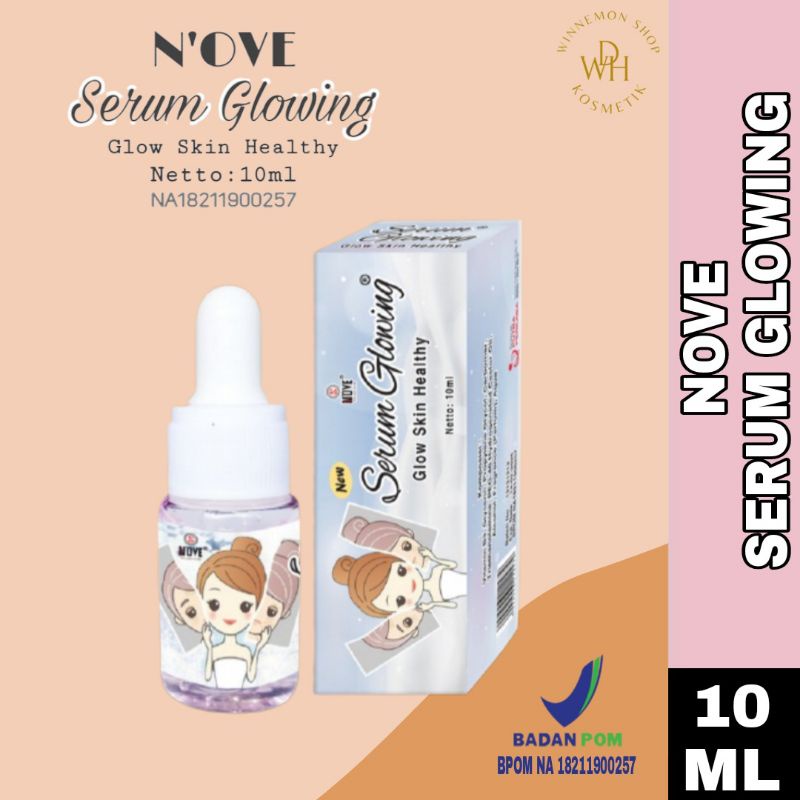 WS - 122 NOVE SERUM GLOWING GLOW SKIN HEALTY - 10ml (serum glow nove)