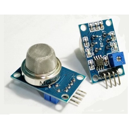 [HAEBOT] MQ2 MQ-2 Module Sensor Gas Metana Butana Deteksi Asap Arduino DC 5V 150mA Modul Output TTL Analog Sinyal