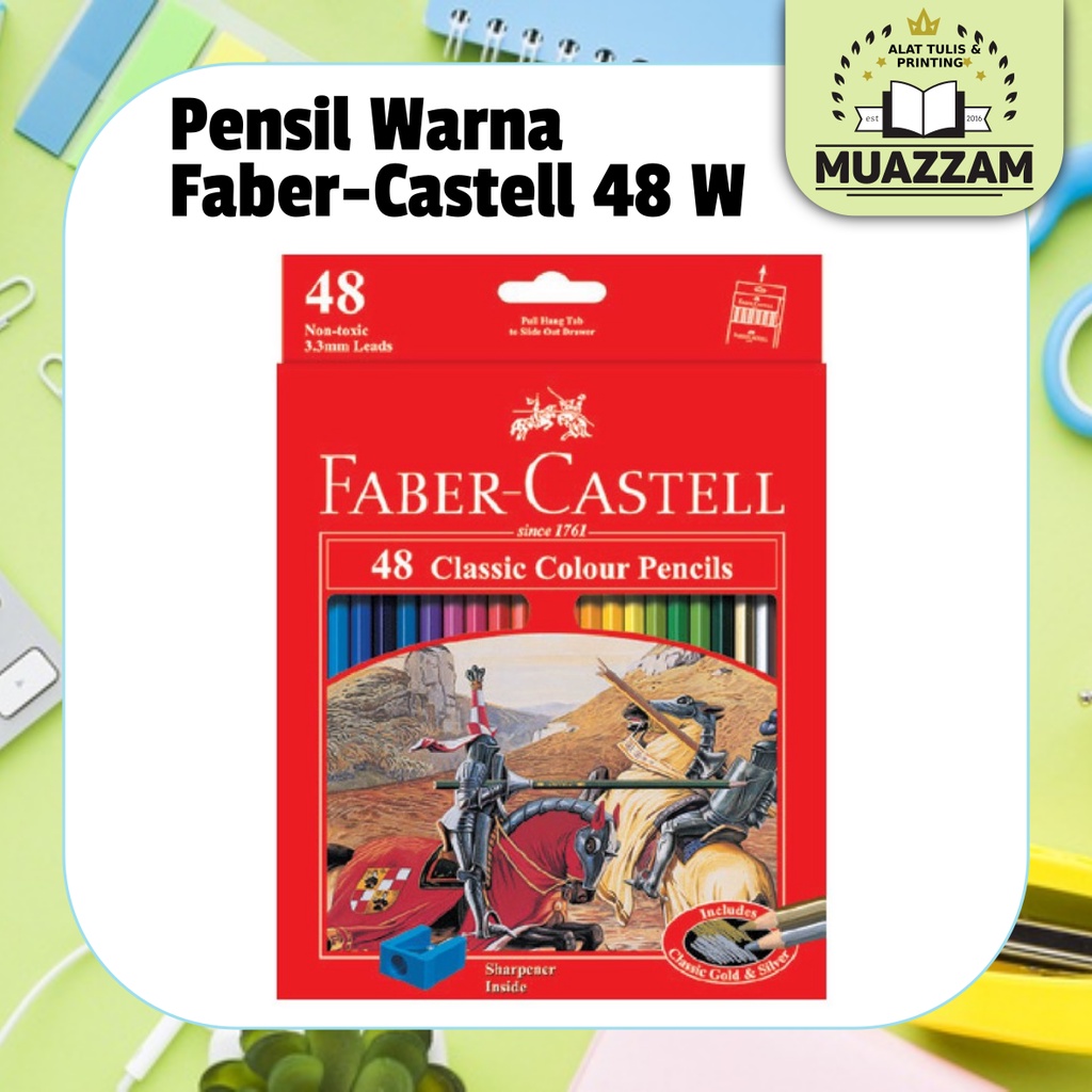 

Faber-Castell Pensil Warna Classic 48 L