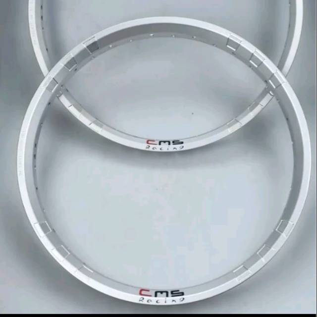 HARGA PERBJI VELG 120 - 17 120X17 RING 17 ALUMUNIUM ALLOY TANPA SAMBUNGAN SILVER MERK CMS ORIGINAL