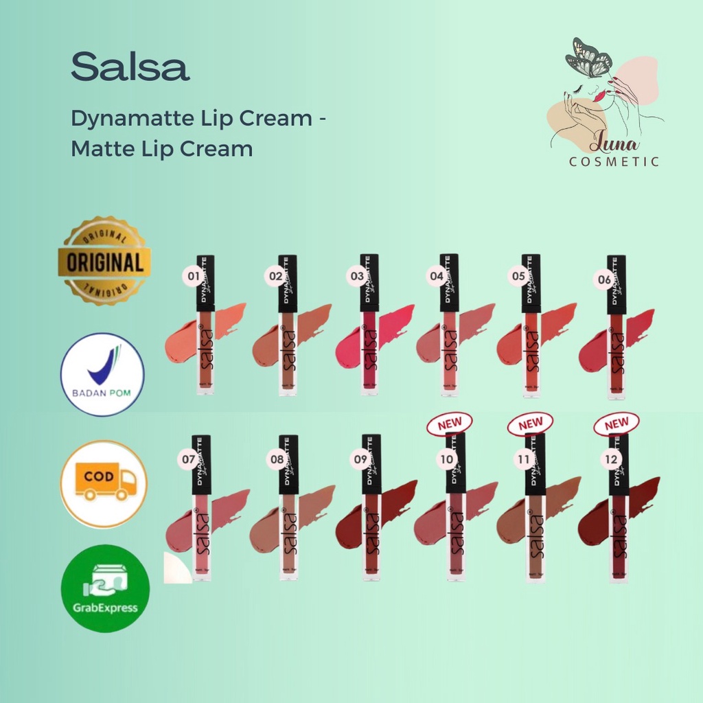 SALSA Dynamatte Lip Cream - Matte Lip Cream