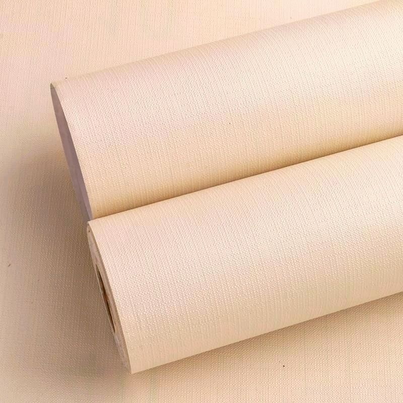 Wallpaper Dinding Krem Polos Bertekstur Pastel Mewah Dan Elegan