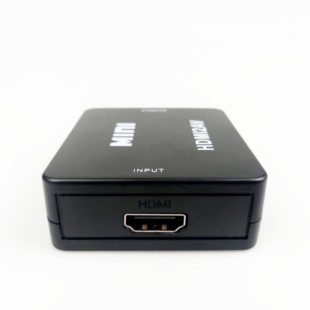 Kebidu Adapter Konverter HDMI to RCA AV 1080p - HDV-M710 - Black