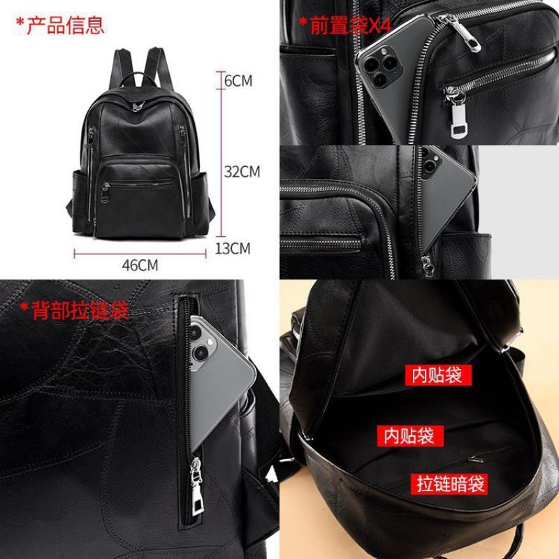 BJ31504 - BEIGE/BLACK/BROWN/RED - TAS RANSEL BACKPACK PUNGGUNG TAS KULIT RANSEL FASHION WANITA TAS KULIAH TAS SEKOLAH TERMURAH TERLARIS BAGSTORE JAKARTA IMPORT JAKARTA CR7485 LT1504 BQ3212 A79016