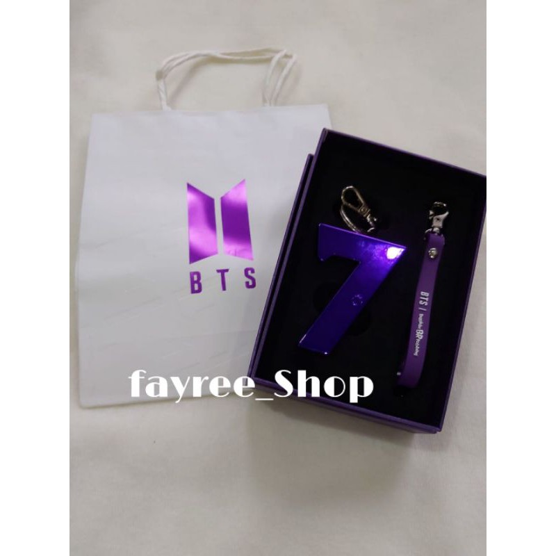 (Ready) Baskin Robbins x BTS keyring